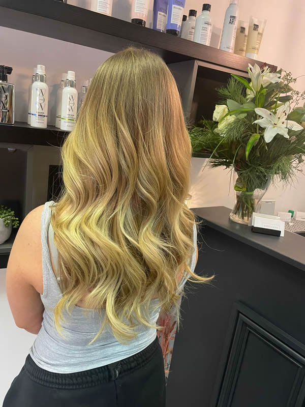 Hair cut and style